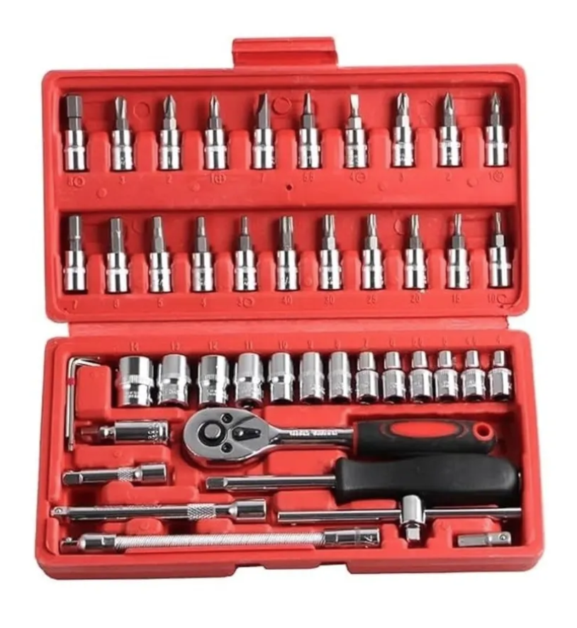 Juego de Copas y Puntas 46 pcs